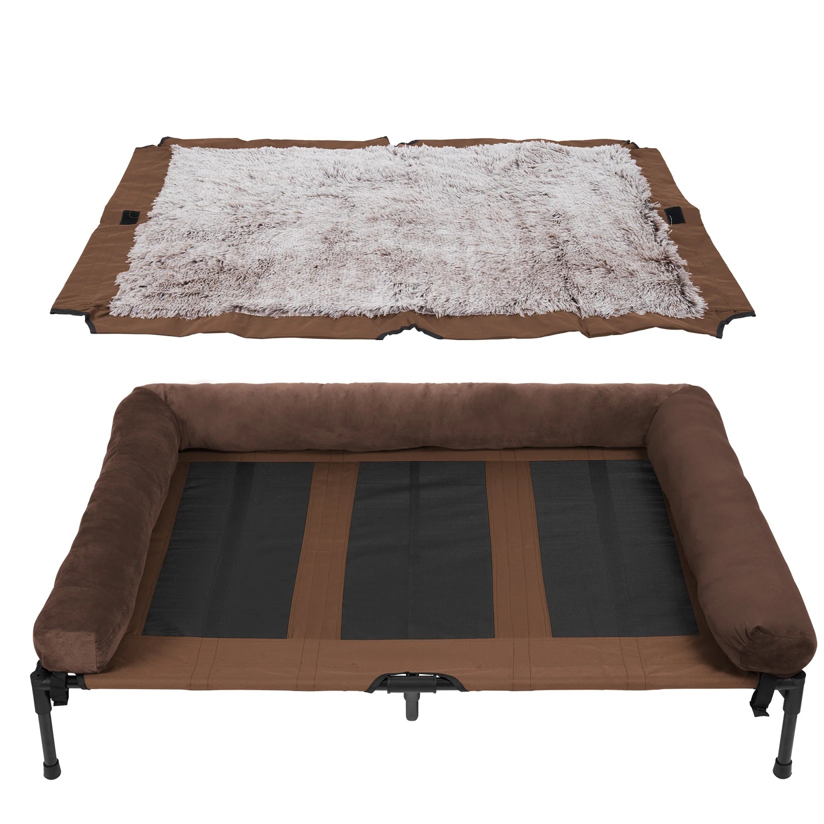 Extra Large Cooling Elevated Dog Bed - Next-Wave-Shopping