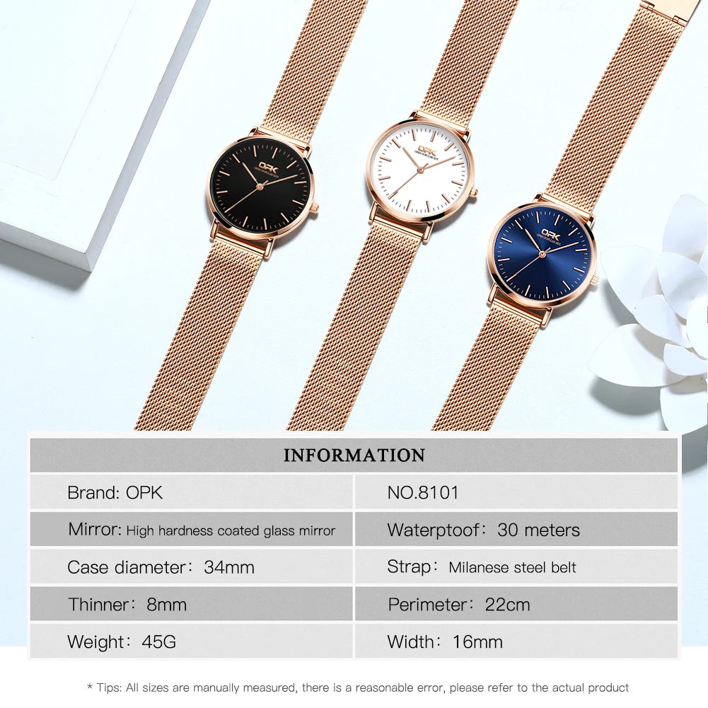 OPK Original Quartz Watch for Women - Next-Wave-Shopping