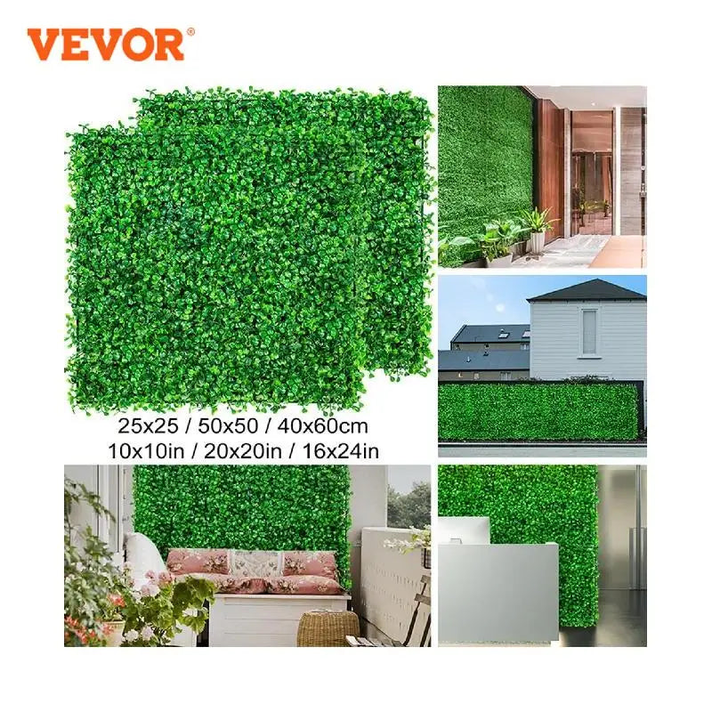 Artificial Plant Wall Decoration Boxwood Hedge Wall Pane - Next-Wave-Shopping