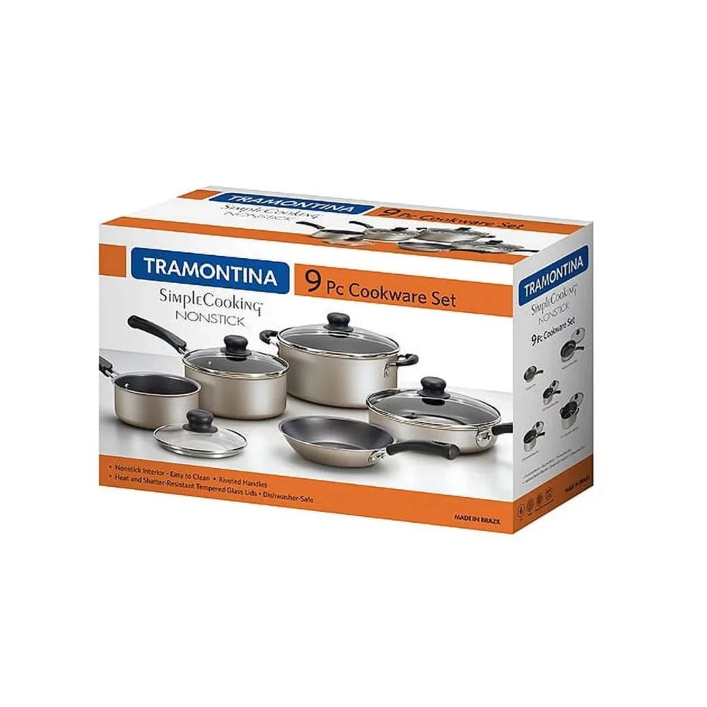 9-Piece Non-Stick Cookware Set - Next-Wave-Shopping