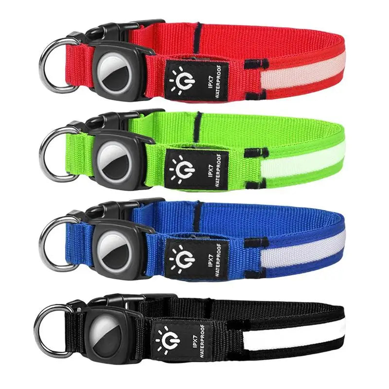 USB Rechargeable Pet Dog LED Glowing Collar - Next-Wave-Shopping